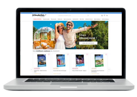 Wonderbox solutions pour CE, vente sur internet