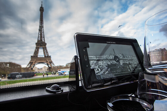 Un repas pour 2 à bord du Bus Toqué à Paris (75008)