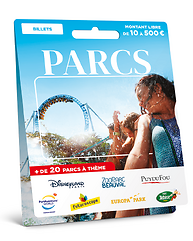 Carte Billetterie - Parcs d'Attractions