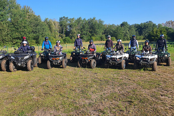 Randonnée Quad à la découverte des joyaux de Thoiry (78)