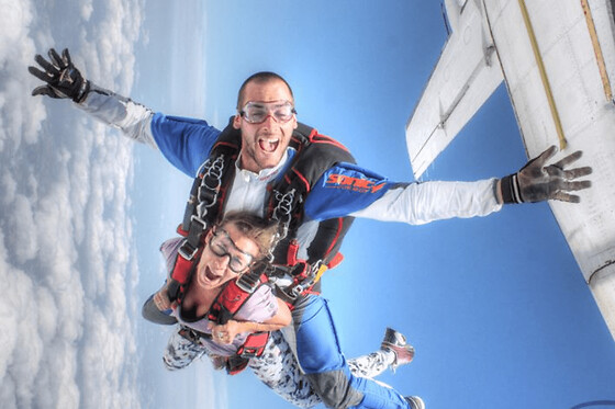 Saut en Parachute en tandem à Lézignan-Corbières (11)