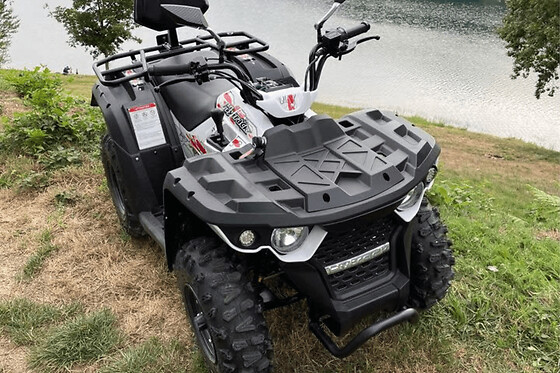 Randonnée libre en quad au Barcarès (66)
