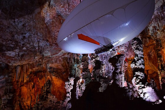 Vol en duo dans la Grotte de la Salamandre - Méjannes-le-Clap (30)