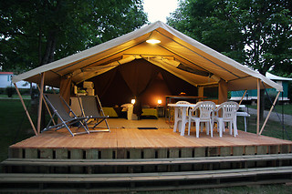 Séjour en lodge au Ventoulou à Thegra (46)
