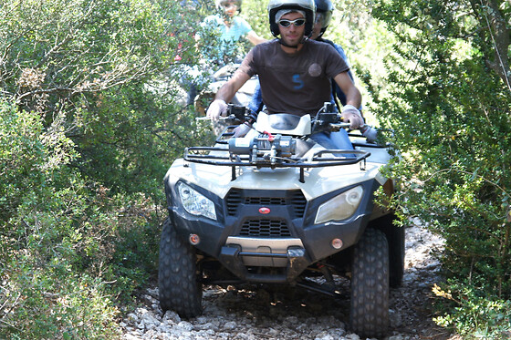 Randonnée Quad aux alentours d'Uzès (30) - Randonnée Initiation découverte - 2h