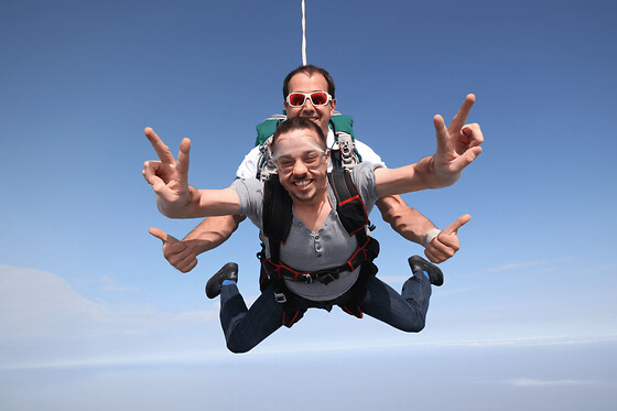 Saut en Parachute en tandem proche de Maubeuge (59)