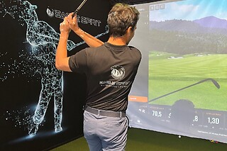 Partie de golf indoor sur simulateur pour deux - Eagle Spirit - Mornant (69)
