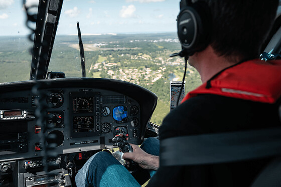 Initiation au pilotage d'hélicoptère à Gap-Tallard (05) - Vol d'initiation - 30 min