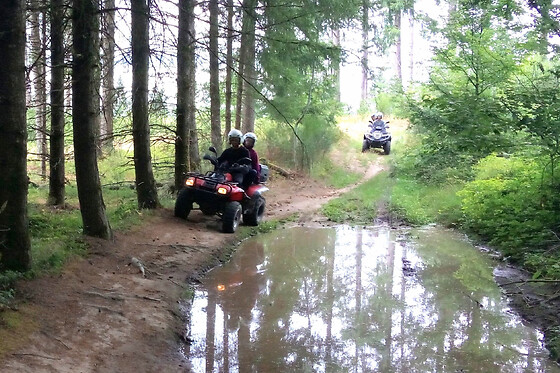 Randonnée Quad entre Clermont-Ferrand et Vichy (63) - Tarif conducteur - Découverte 1h