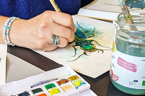 Atelier Aquarelle à Nantes (44)