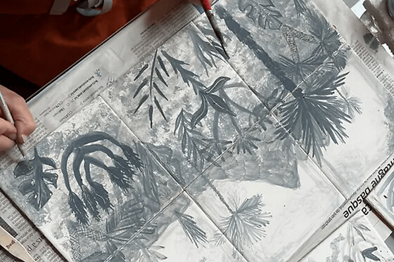 Atelier d'initiation à la décoration d'azulejos à Biarritz (64)