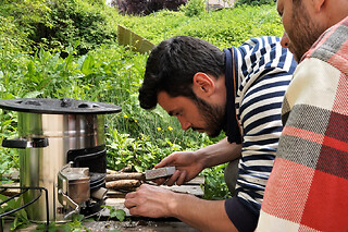 Atelier exploration et cuisine en plein air à Vienne (38)