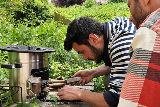 Atelier exploration et cuisine en plein air à Vienne (38)