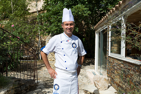 Repas pour deux au Jardin aux Sources à Brissac (34)