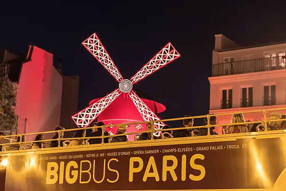 Visite guidée de nuit en bus panoramique Big Bus (75)