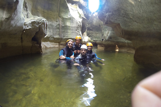 Séance de canyoning pour 1 groupe - Canyon'in - Saint-Gervais (38)