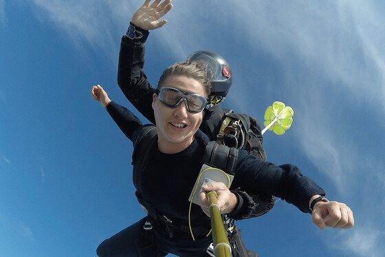 Saut en parachute en tandem à Vichy (03)