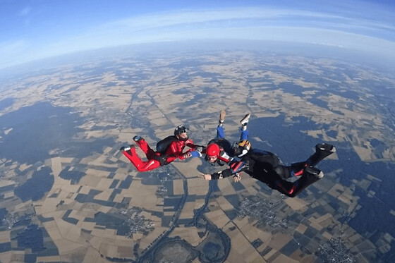 Initiation au Parachute Stage PAC proche d'Auxerre (89)