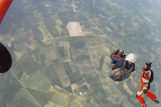 Initiation au Parachute Stage PAC à Dieppe (76)