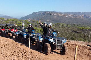 Randonnée Quad proche du Muy dans le Massif des Maures (83)