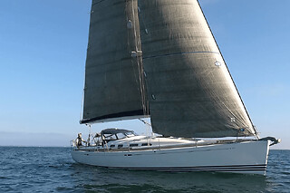 Croisière sportive en voilier sur le bassin d'Arcachon