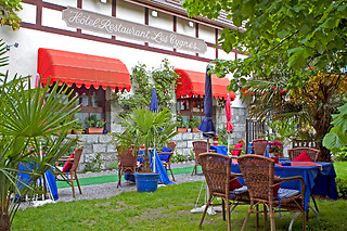 Un repas en duo à l'Hôtel Les Cygnes à Évian-les-Bains (74)