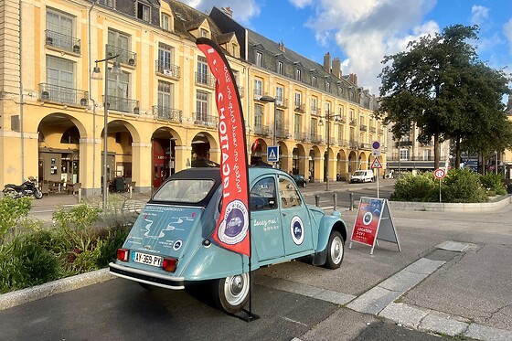 Une journée de roadtrip en 2 CV pour 2 - Balad'Et Vous - Dieppe (76)