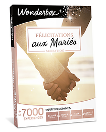 Félicitations aux mariés Sensation