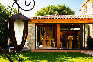 Repas pour deux au Jardin aux Sources à Brissac (34)