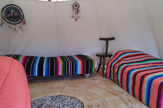 Deux nuits en tipi au Camping La Grand Maison à Longessaigne (69)