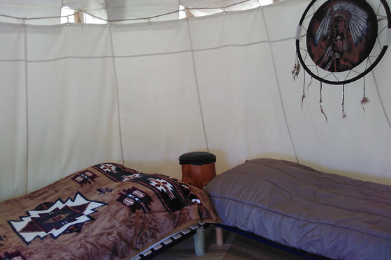 Deux nuits en tipi au Camping La Grand Maison à Longessaigne (69)
