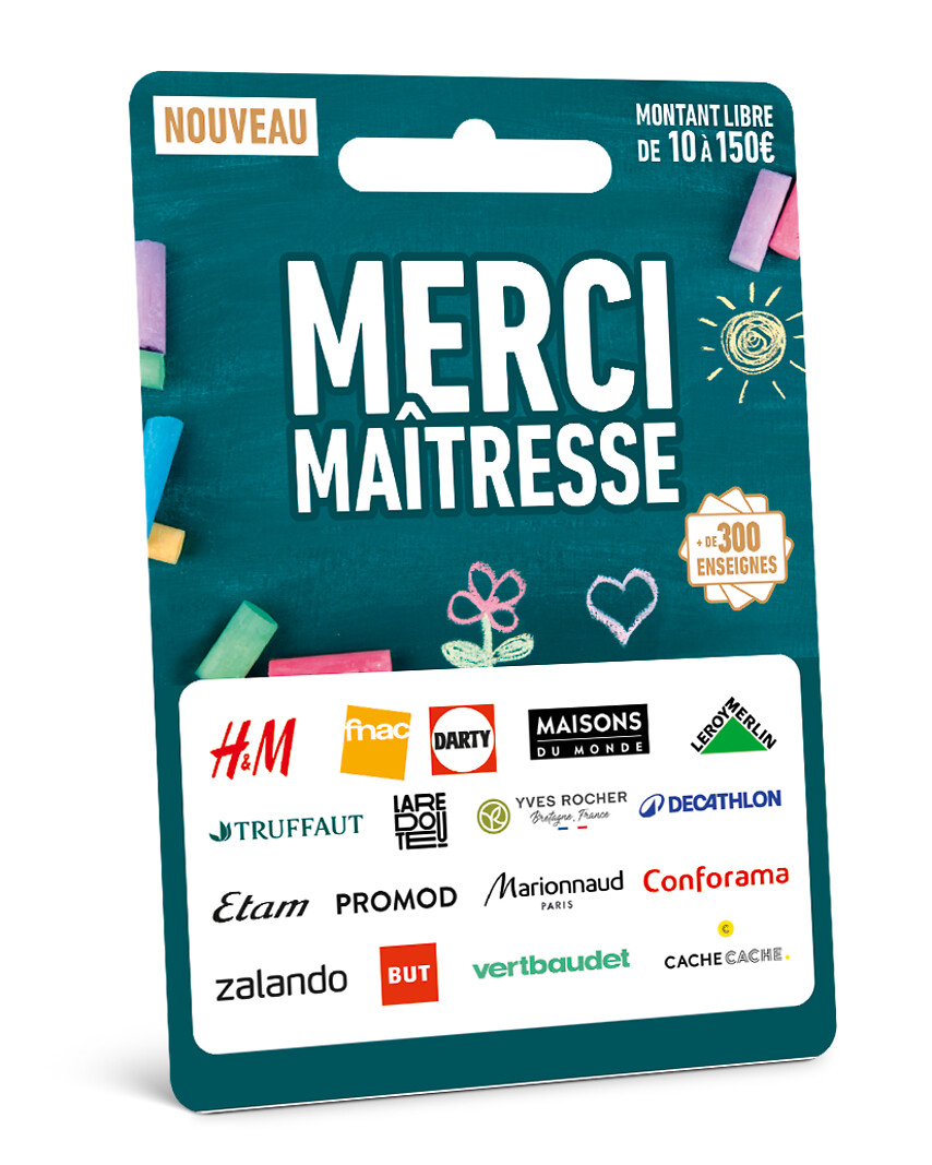 Supercard Merci Maîtresse