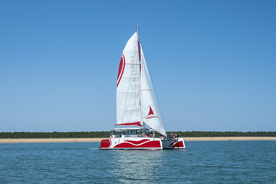 Balade en catamaran en duo - Inter Iles Catamarans - La Rochelle (17)