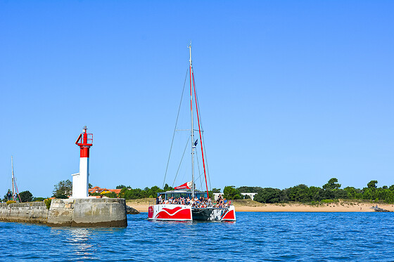 Balade en catamaran en duo - Inter Iles Catamarans - La Rochelle (17)