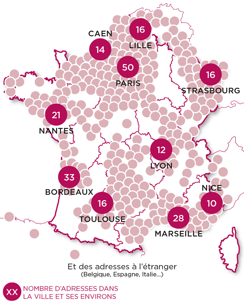 Tables gourmandes