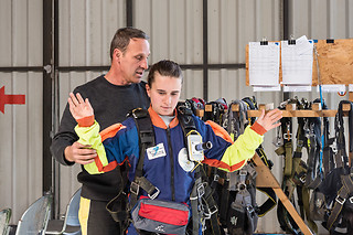 Saut en parachute en tandem - Abeille Parachutisme Normandie - Le Havre (76)