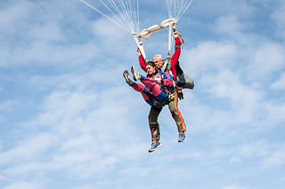 Saut en parachute en tandem - Abeille Parachutisme Normandie - Le Havre (76)