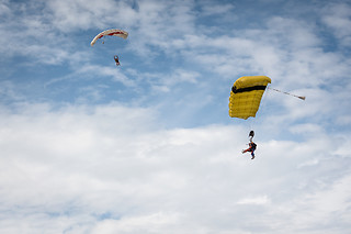 Saut en parachute en tandem - Abeille Parachutisme Normandie - Le Havre (76)
