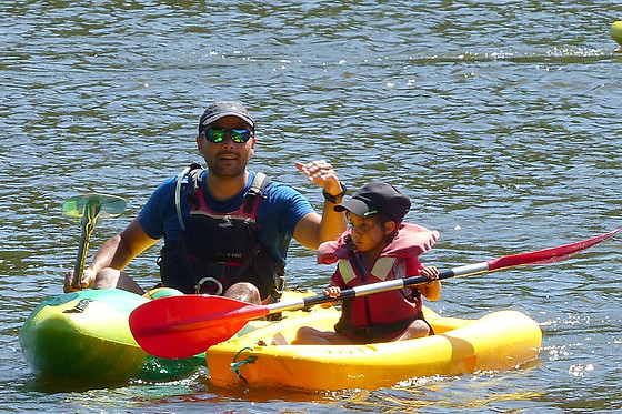 Une balade en bateau au coucher du soleil pour 5 - Base nautique de Lanau - Neuvéglise-sur-Truyère (15)