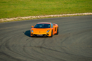 Duo Alpine A110S / Lamborghini Gallardo LP-560 (2x3 tours) sur le Circuit de Haute Saintonge (17)