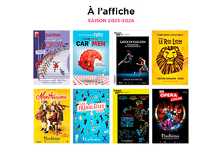 Carte Billetterie - Séjour Spectacle à Paris
