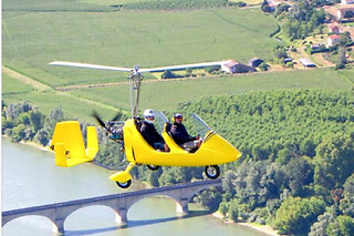 Baptême de l'air en ULM Autogire à Marmande (47) - 30 minutes