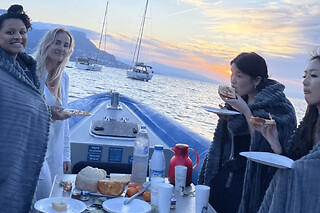 Croisière en bateau lever du soleil avec petit-déjeuner, de Nice
