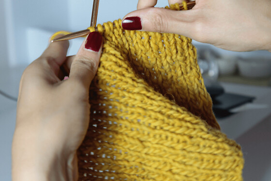 Initiation au tricot à Bègles (33)