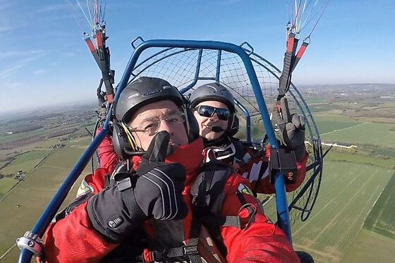 Baptême de l'air en paramoteur à Bourges (18) - Vol introduction - 10 min