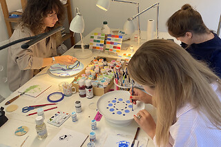 Atelier peinture sur porcelaine à Paris 20ème