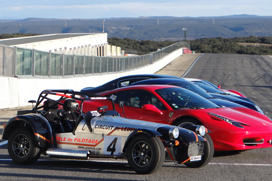 Pilotage d'une Ferrari 458 - Circuit de Nimes Ledenon - Ledenon (30)