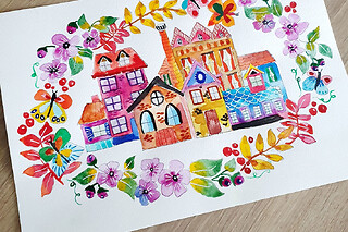 Atelier Aquarelle parent/enfant à Lille (59)