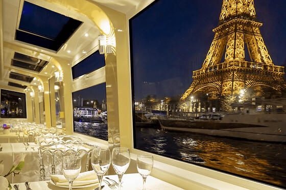 Dîner croisière Prestige sur la Seine  - Adulte avec vin