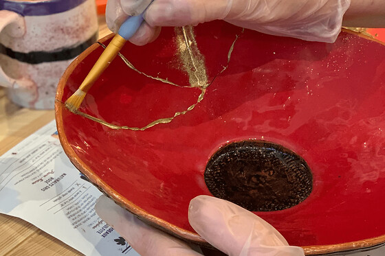 Atelier d'initiation au Kintsugi à Paris 14ème